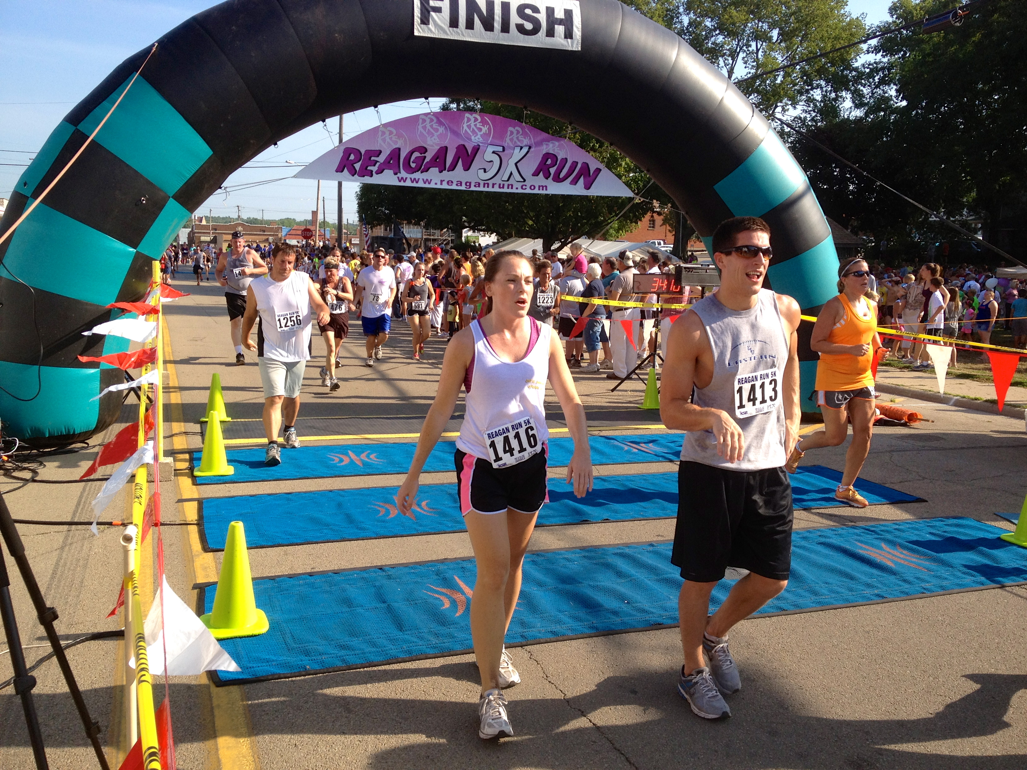 !3th Annual Reagan Run - Dixon, Illinois July 7, 2012